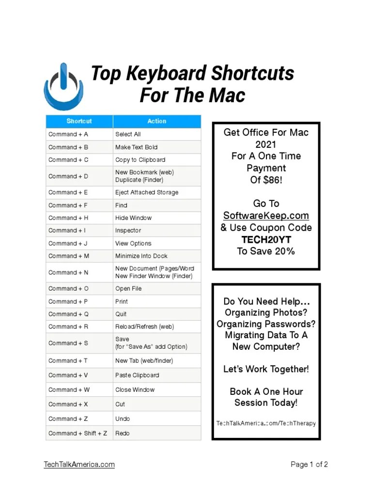 Keyboard Shortcuts PDF Finder (Software) Interaction