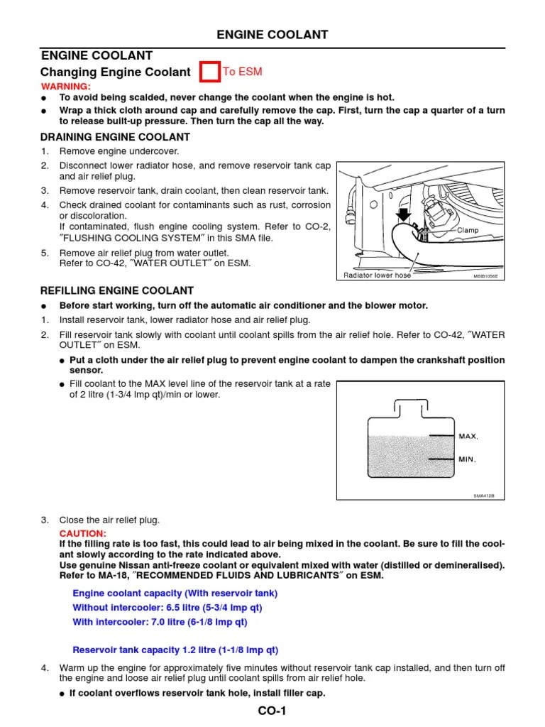 Guide to Maintaining Engine Coolant Systems Procedures for Draining, Refilling, Flushing, and