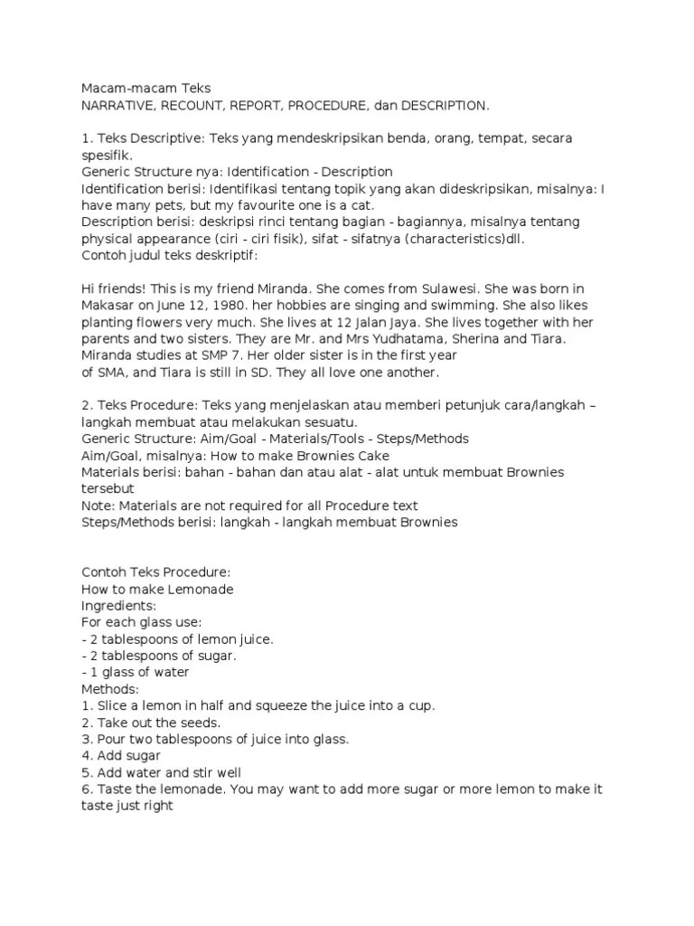 Macam - Macam Text | PDF | Gray Wolf | Heart