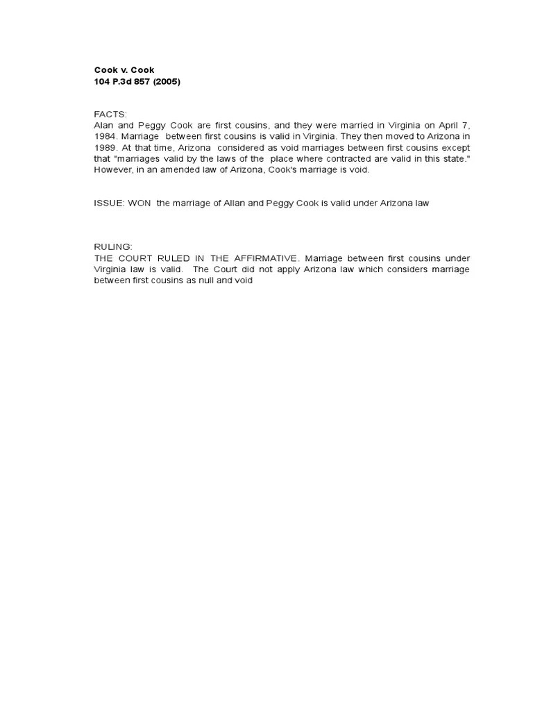 Cook v. Cook 104 P.3d 857 (2005) PDF
