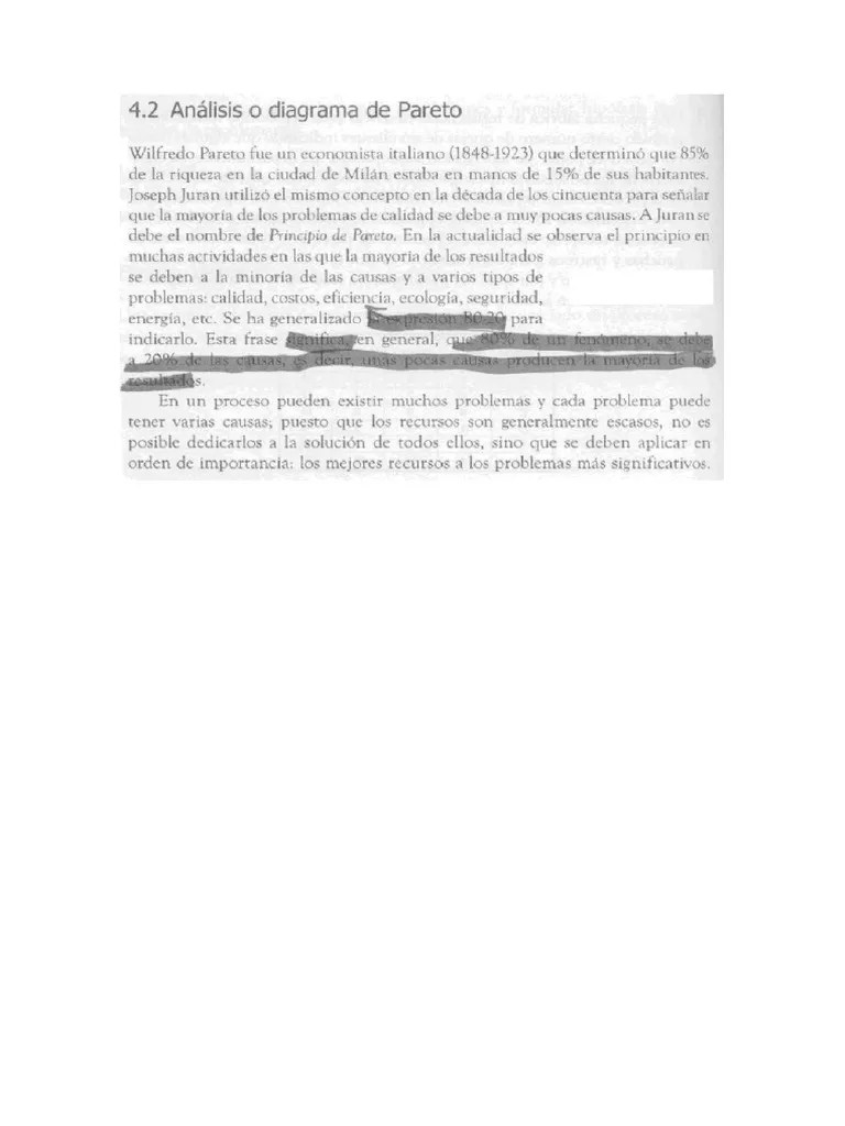 Calidad Diagrama Pareto | PDF