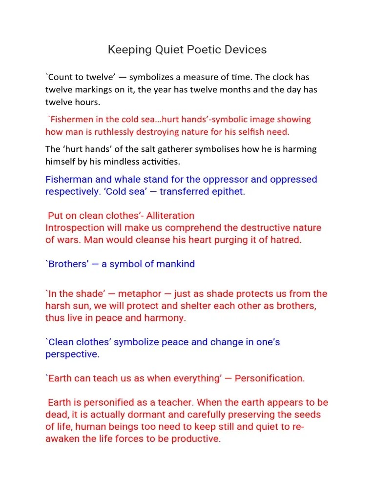 Poetic DeviceMother66Keeping PDF Poetic Devices