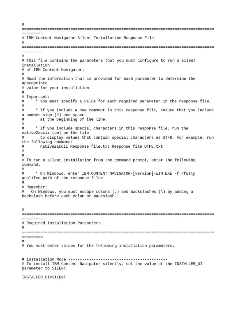 Ecmclient Silent Install PDF Text File Command Line Interface