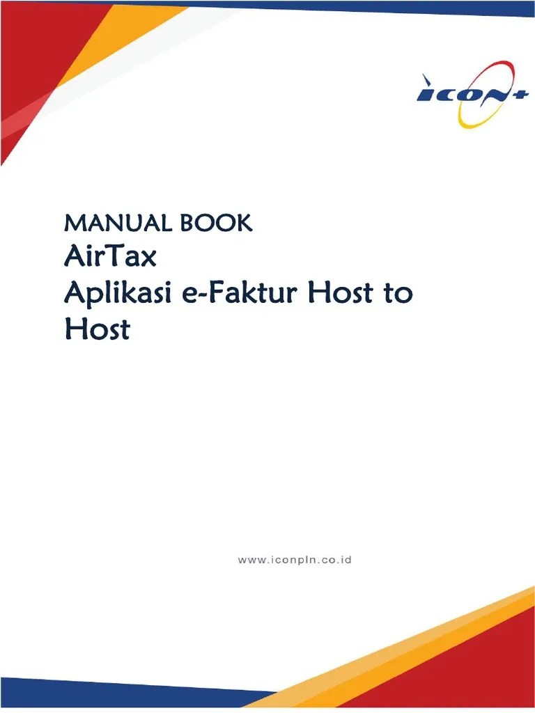 AirTax MANUAL BOOK PDF