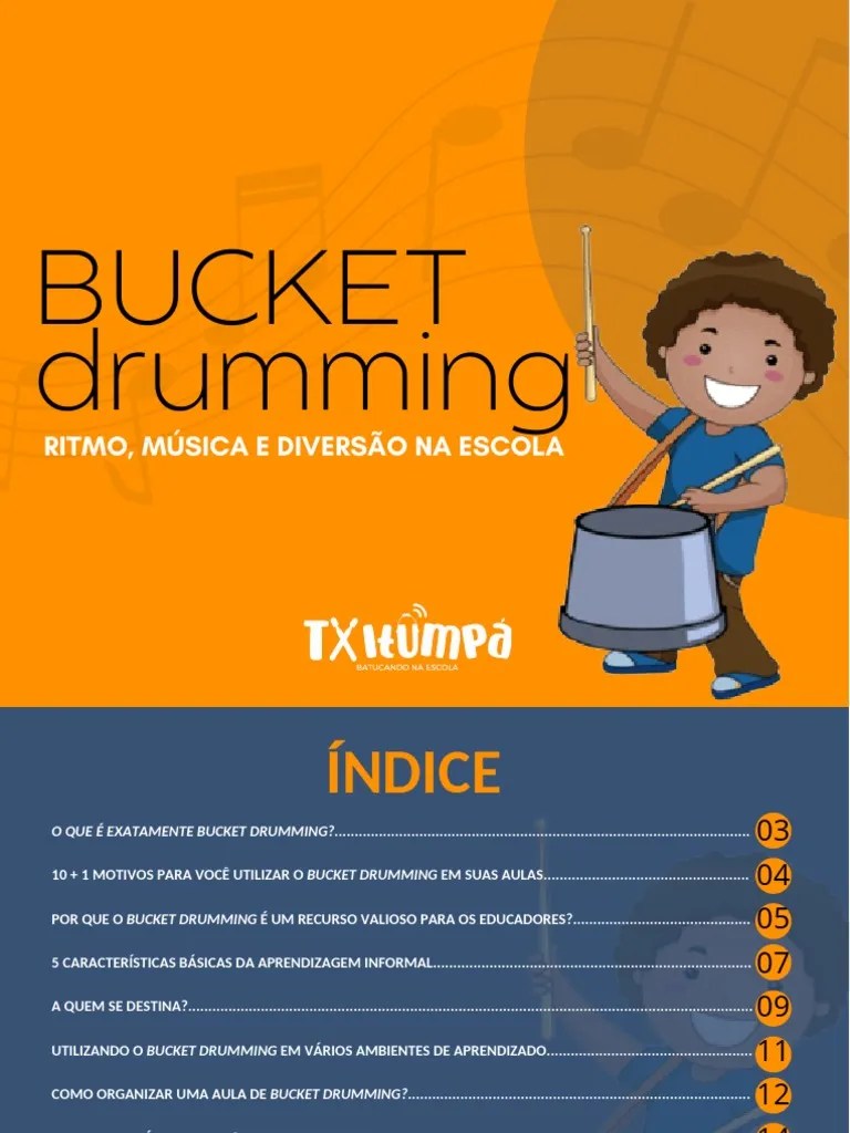 EBook Bucket Drumming PDF Aprendizado Pedagogia