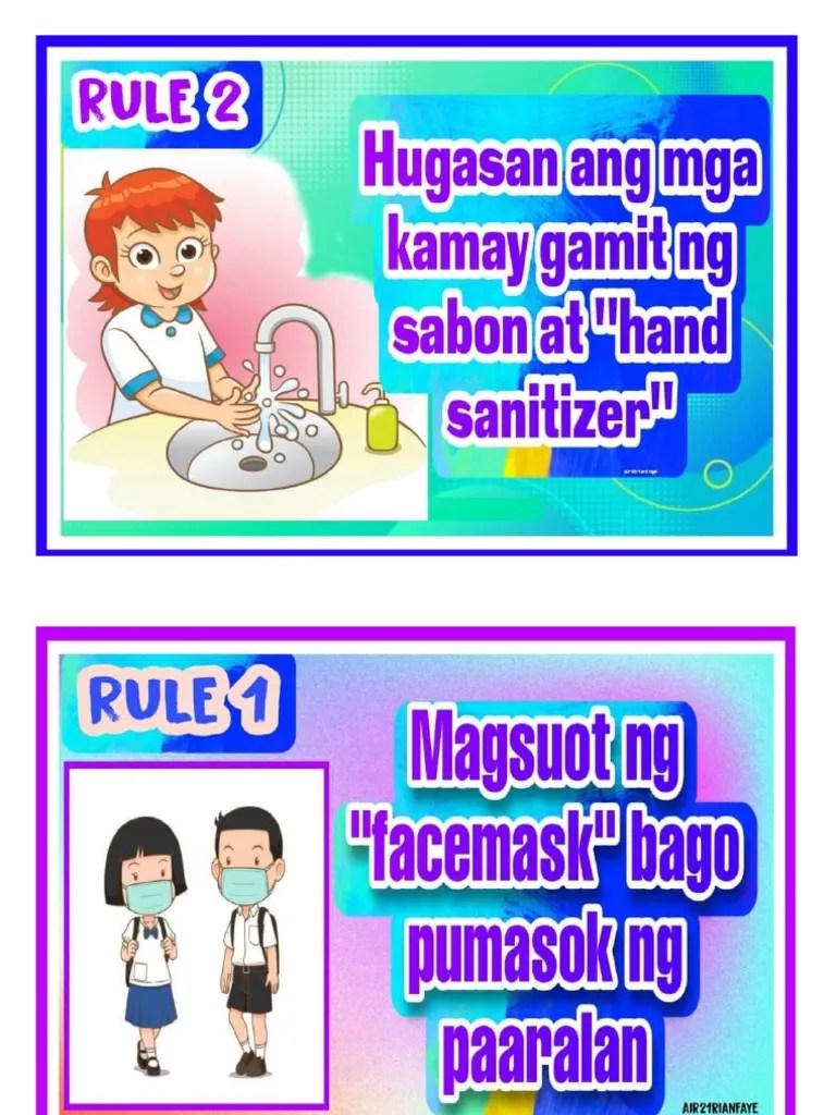 Classroom Rules New Normal PDF