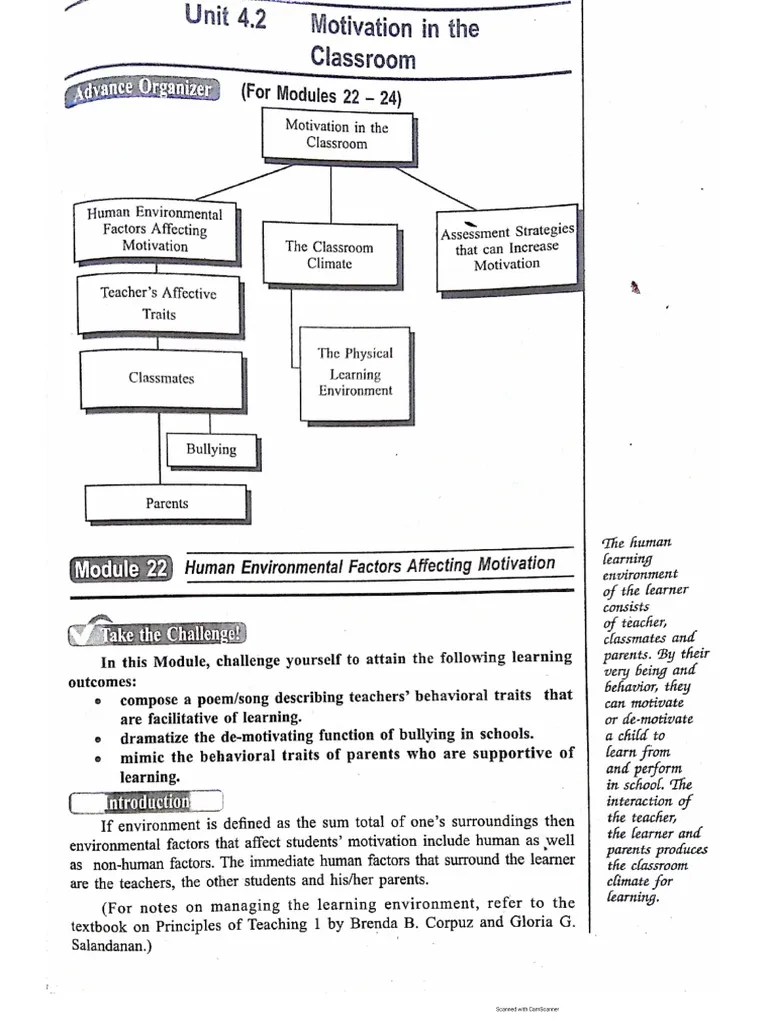 Human Environmental Factors Affecting Motivation Pdf