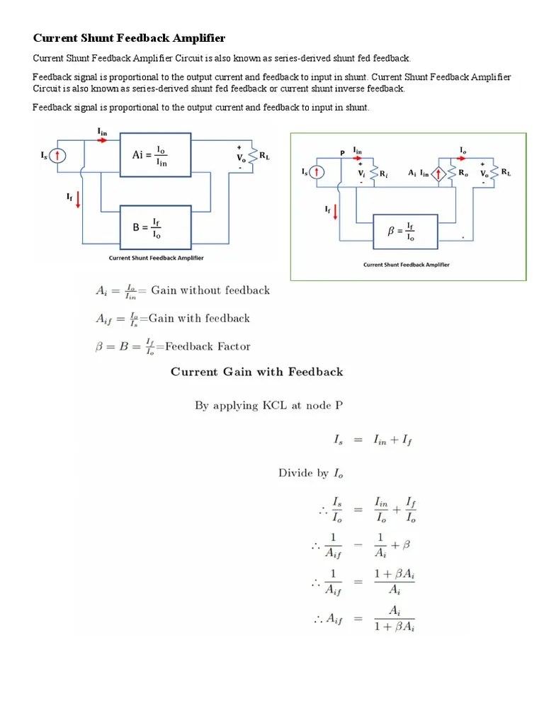 Current Shunt | PDF