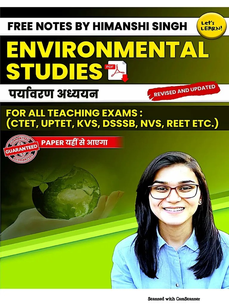 Environmental Studies (English) Free Notes by Himanshi Singh PDF