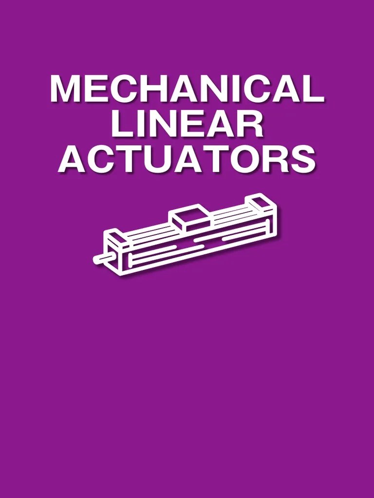Mechanical Linear Actuators PDF