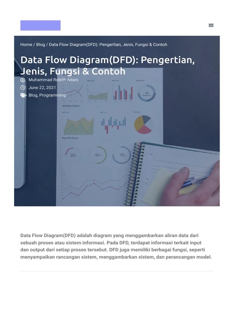 Data Flow Diagram (DFD) - Pengertian, Jenis, Fungsi & Contoh | PDF