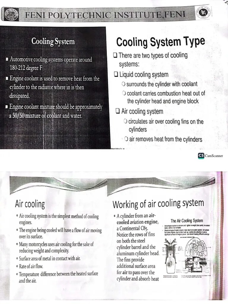 Cooling System PDF