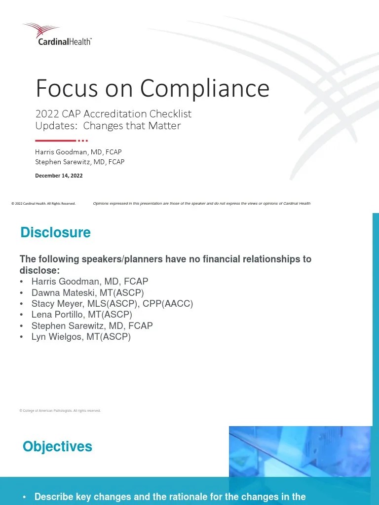 CAP Checklist 2022 Updates 121422 v3 Final PDF