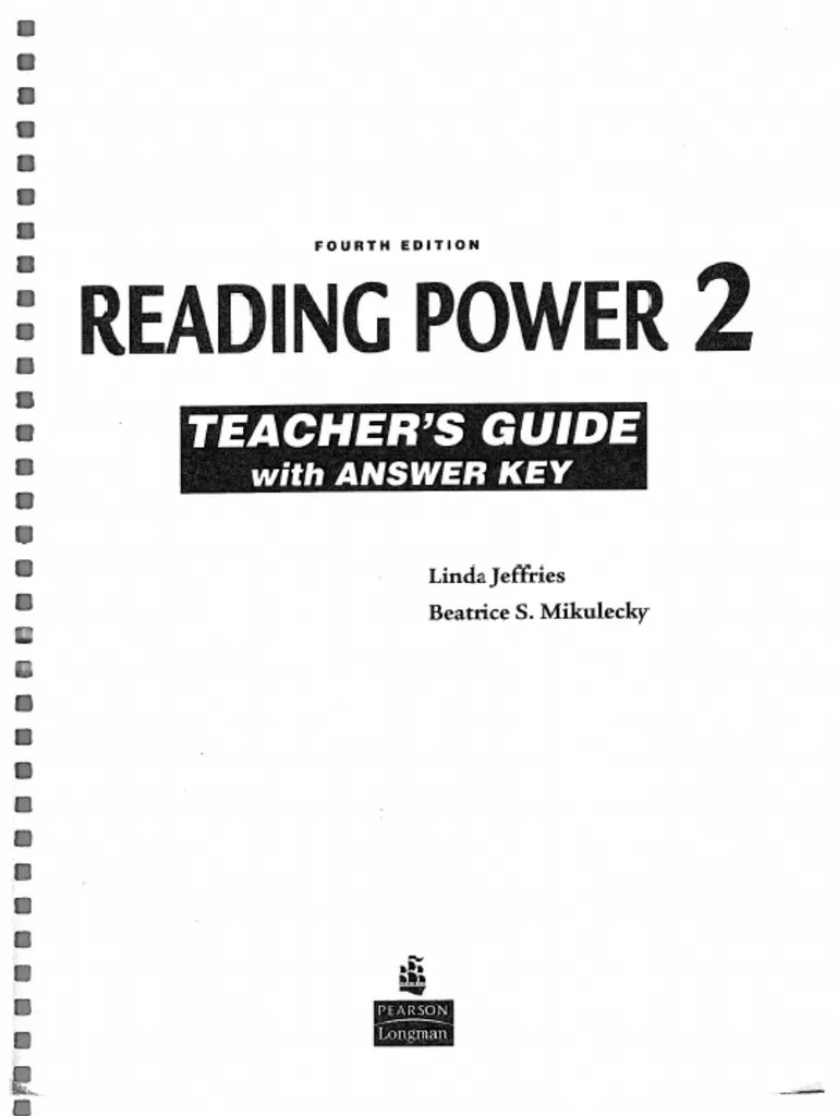 Reading Power 2 (Teacher's Guide With Answer Key) PDF
