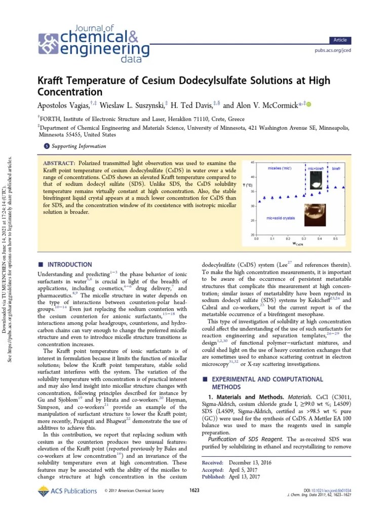 JCED 2017 Cesium Phase Diagram | PDF | Phase (Matter) | Solubility