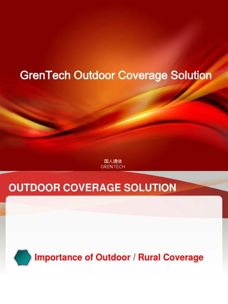 GrenTech Outdoor Coverage Solutions PDF
