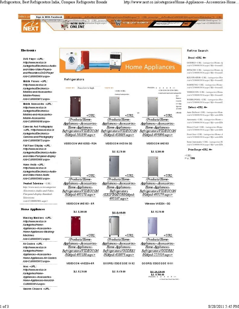 Refrigerators, Best Refrigerators India, Compare Refrigerator Brands
