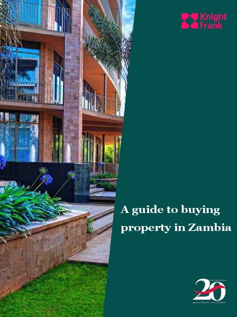A Guide To Buying Property in Zambia 2022 8906 PDF Taxes Property Tax