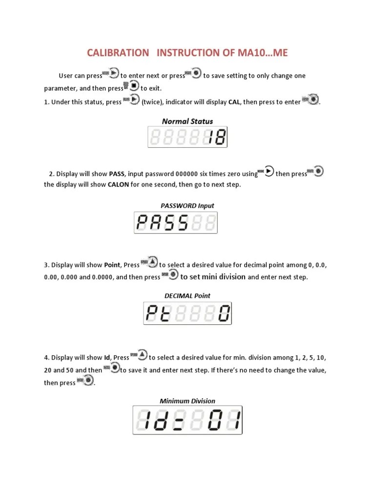 Calibration Procedure PDF