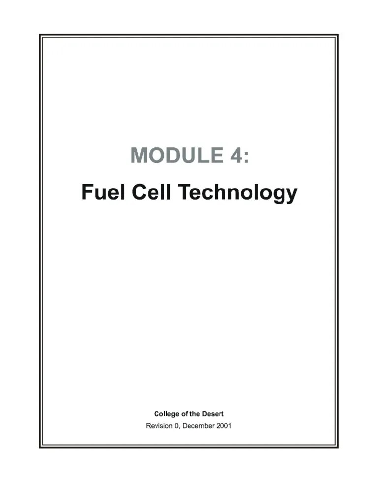 HandBook Fuel Cells PDF Fuel Cell Ion
