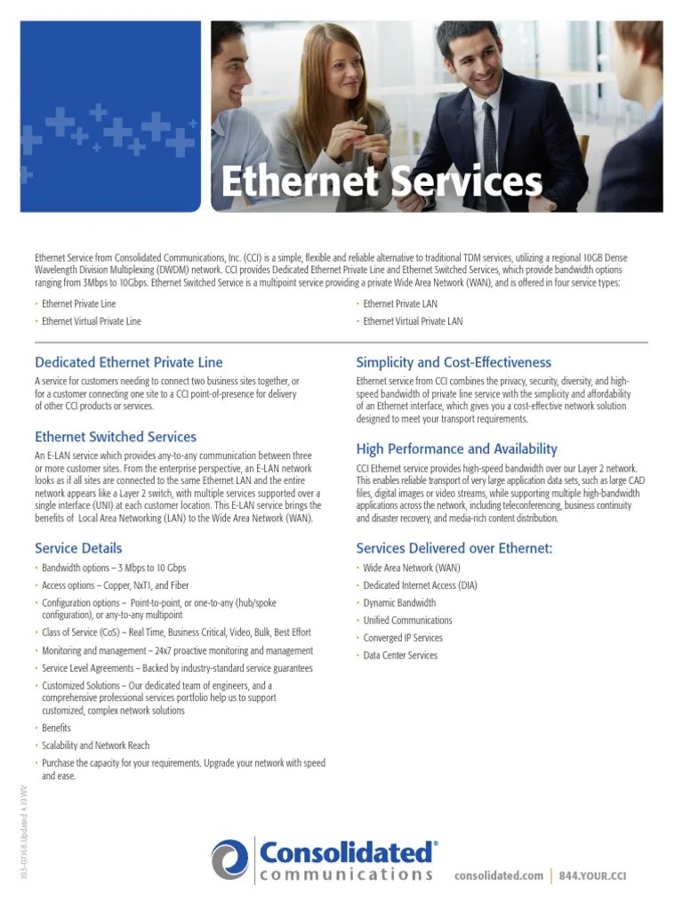 Switched Services Data SHeet PDF