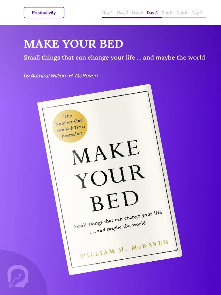 1.4 Make Your Bed PDF Bed Disciplines