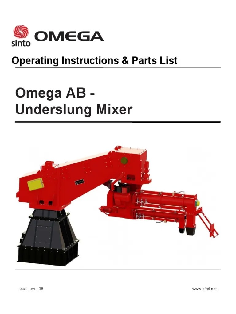 Manuals Omega ABU Including Pumpset and Smart Pumps Master Copy