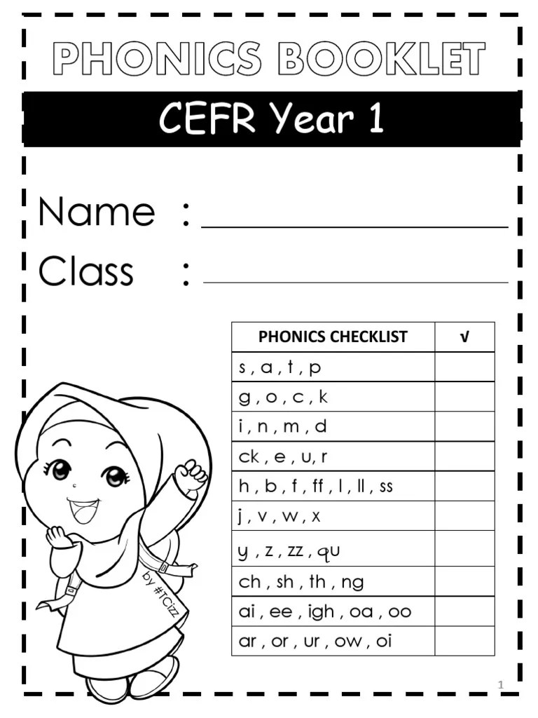 Phonics Booklet Year 1 PDF Phonics Learning Methods