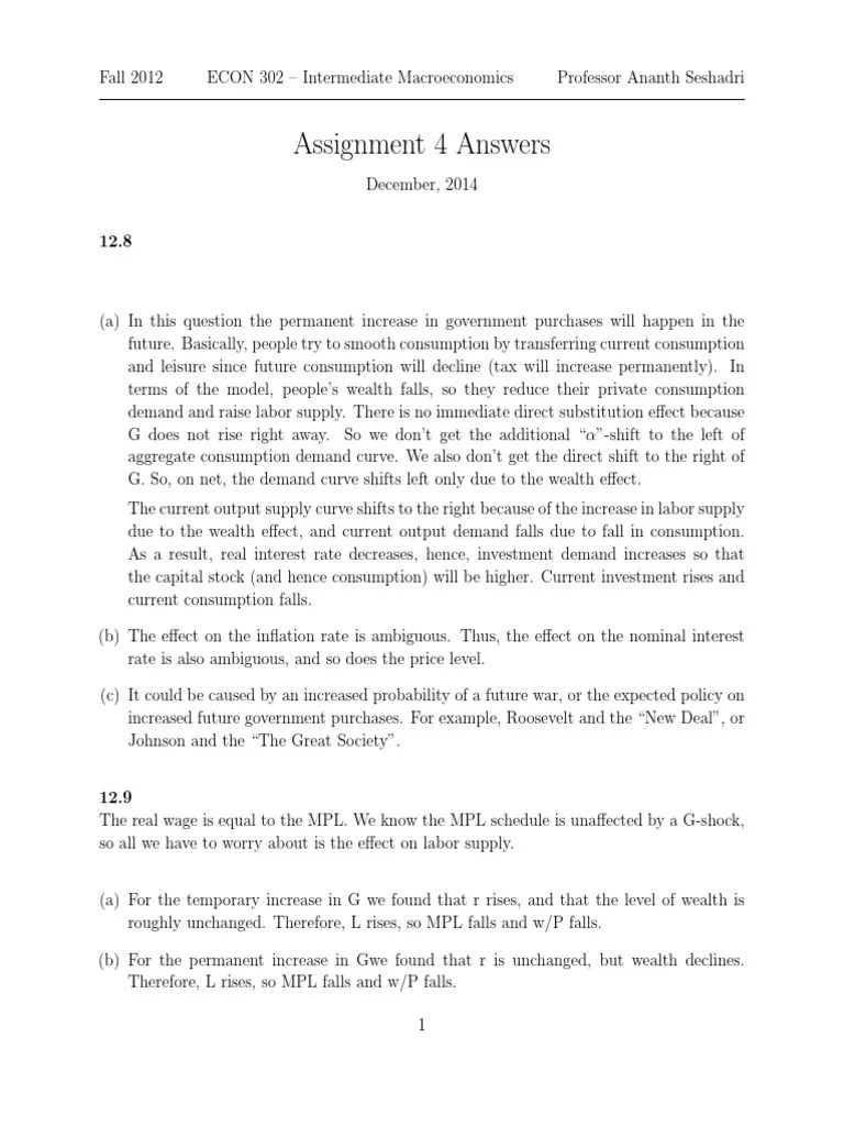 Assign4 Answer | PDF | Taxes | Flat Tax
