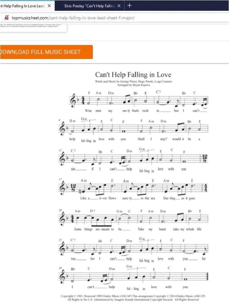 Cant Stop Falling in Love PDF