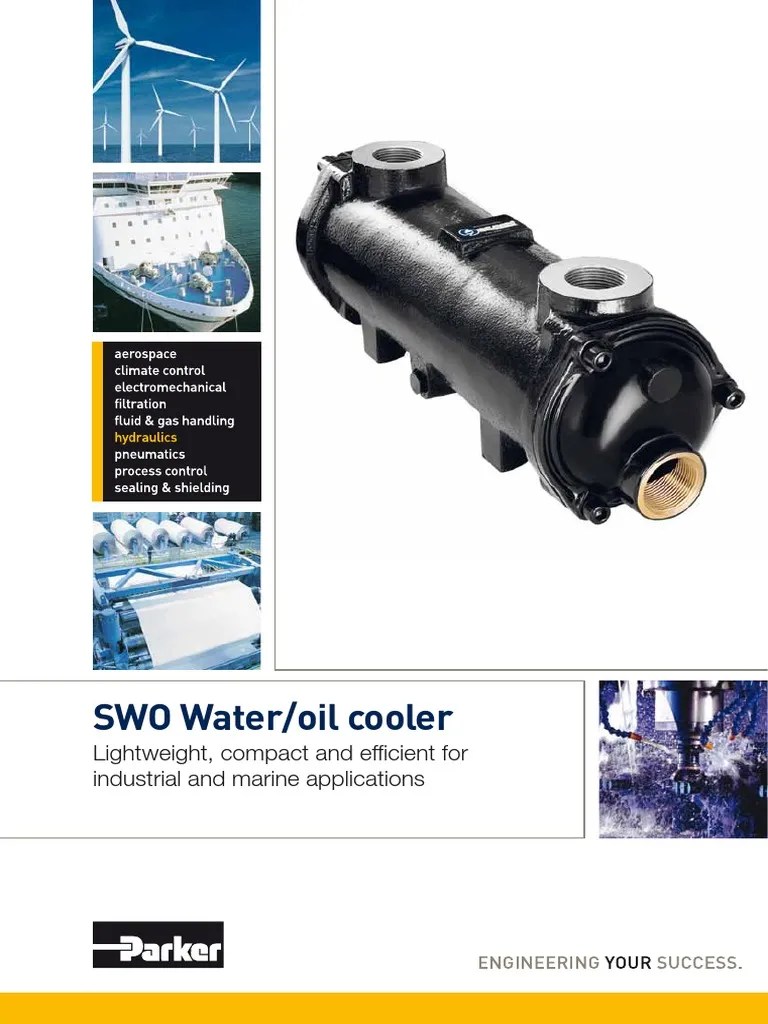 SWO_WaterOilCoolersEMDC HY106011 PDF Pipe (Fluid Conveyance