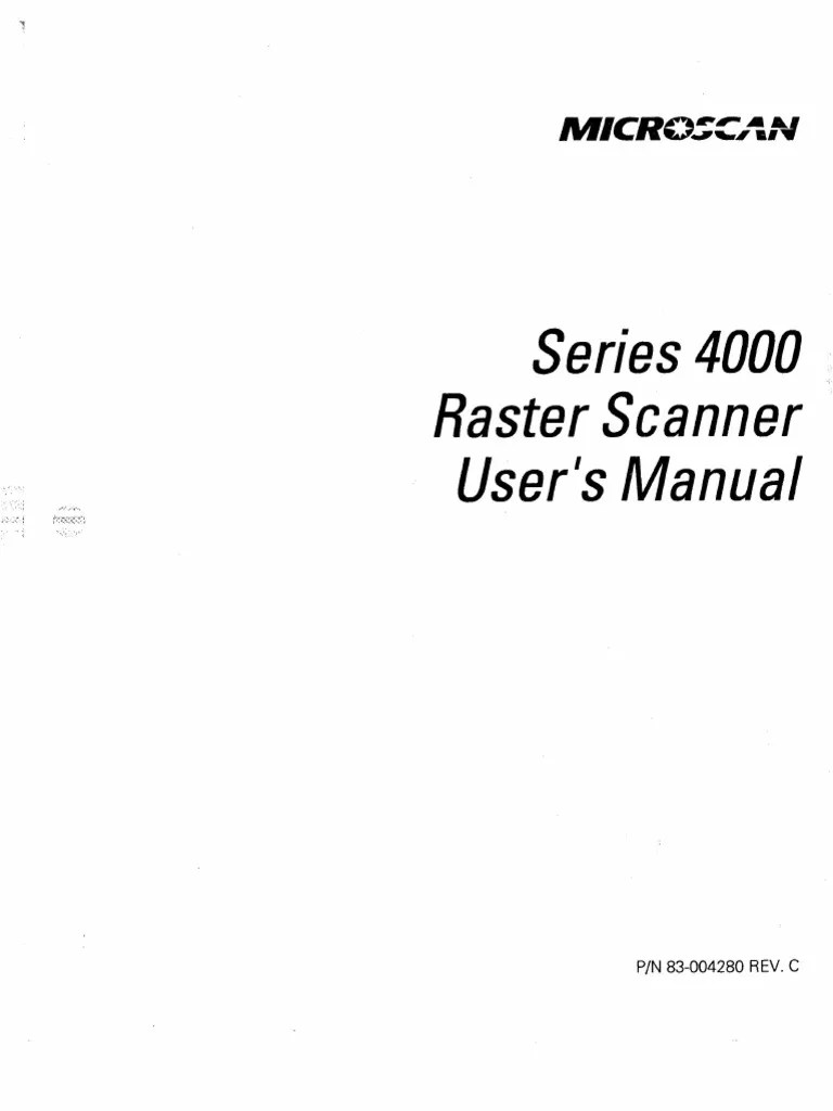 Ms 4280 Manual | PDF