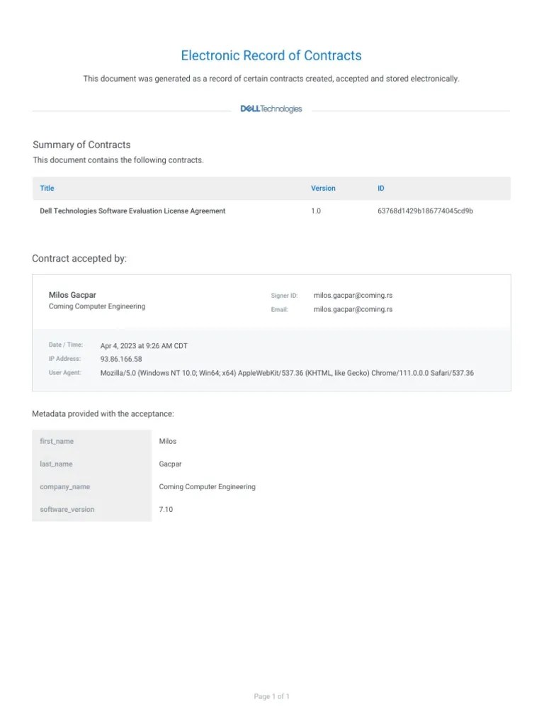recordPowerProtect DD Virtual Edition PDF