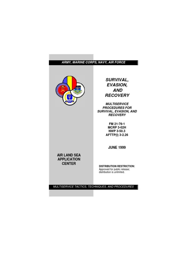 Survival Us Army Survival Manual Compass Nature