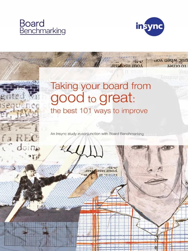 Board Benchmarking The Best 101 Ways To Improve PDF Strategic