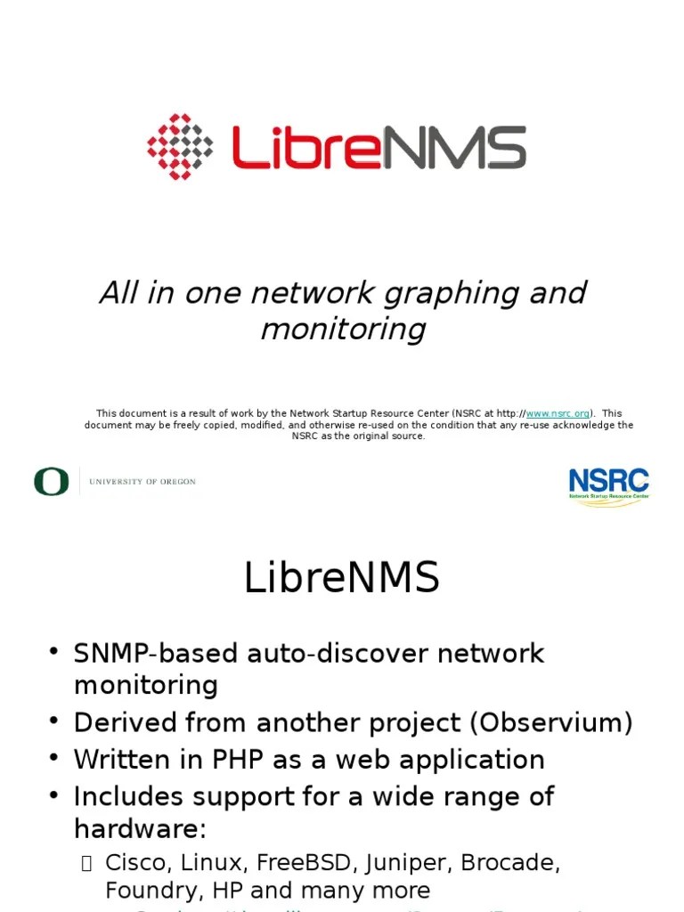 Librenms All in One PDF