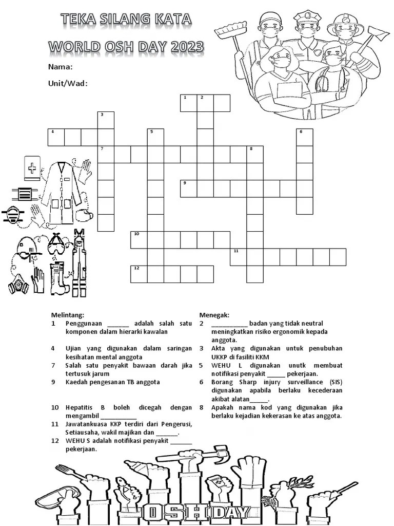Crossword Puzzle PDF