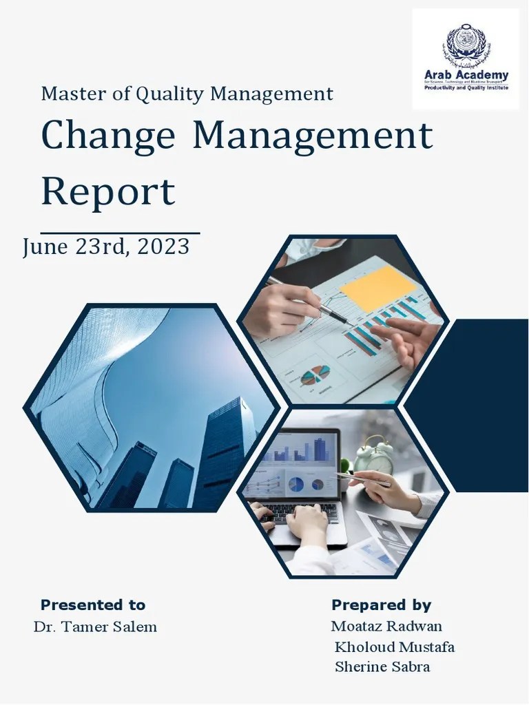 Change Management Report Overview Pdf Change Management Leadership