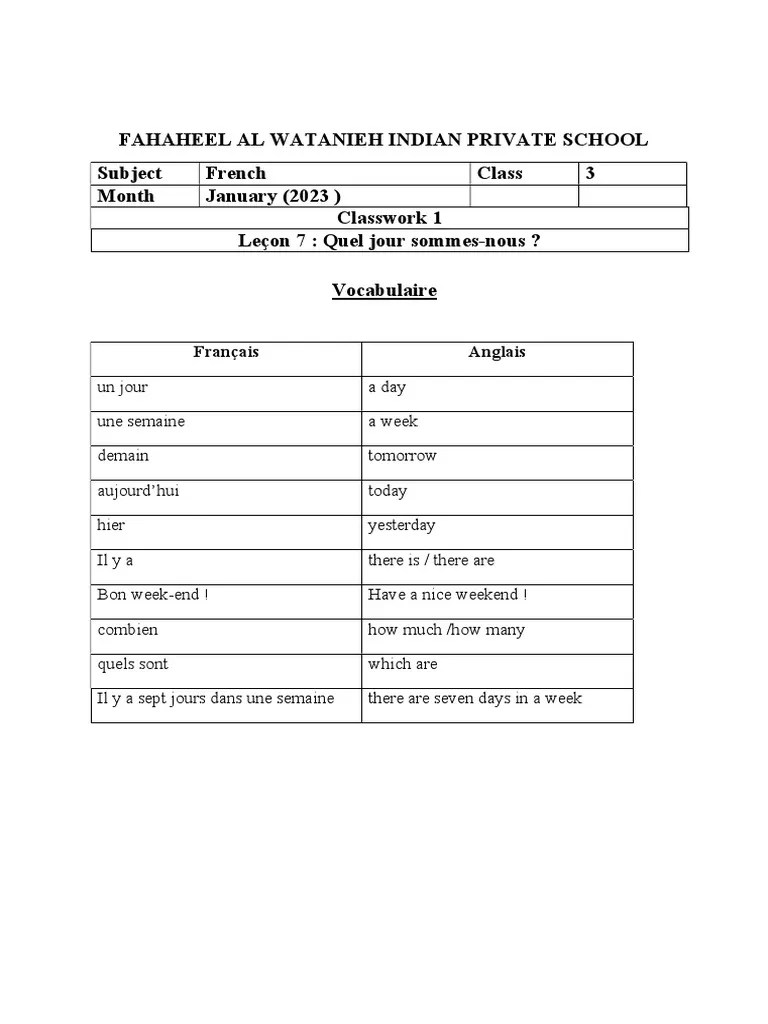 Grade 3Lesson 7Classwork 1 PDF