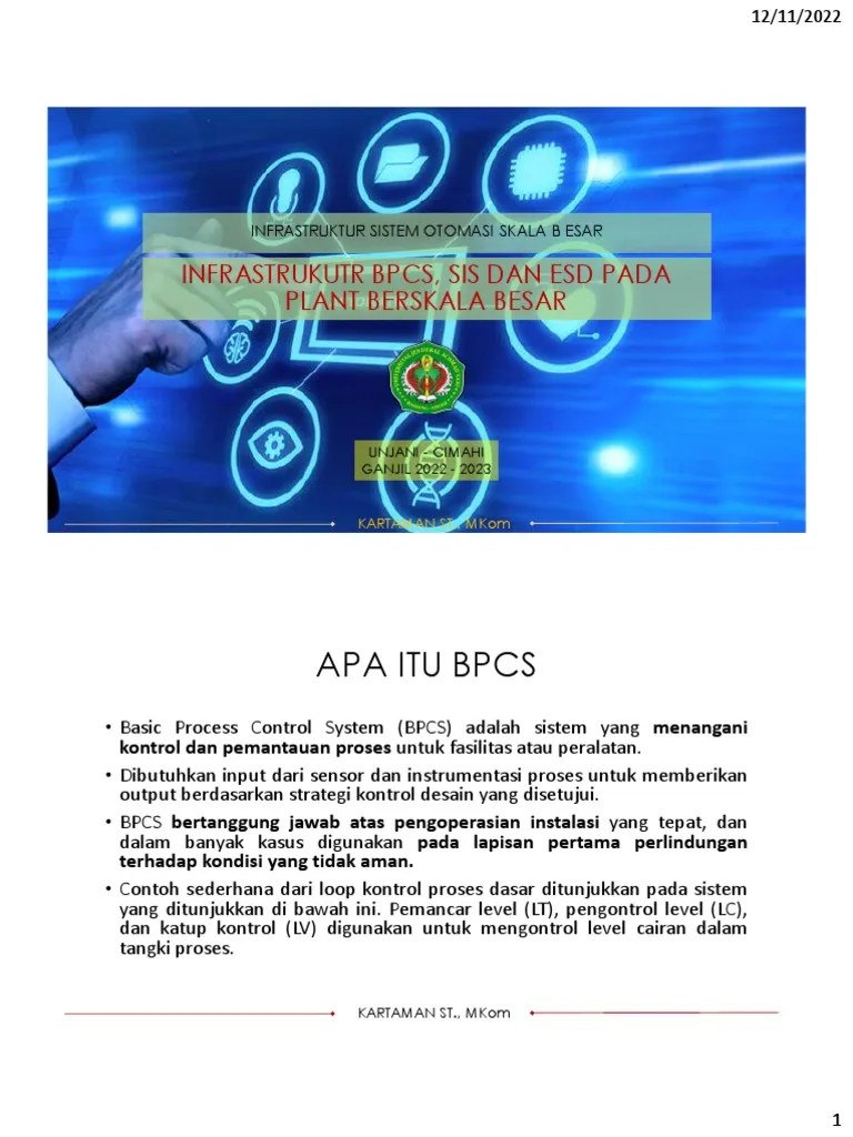 P3. Emergency Shutdown System (Esd) PDF