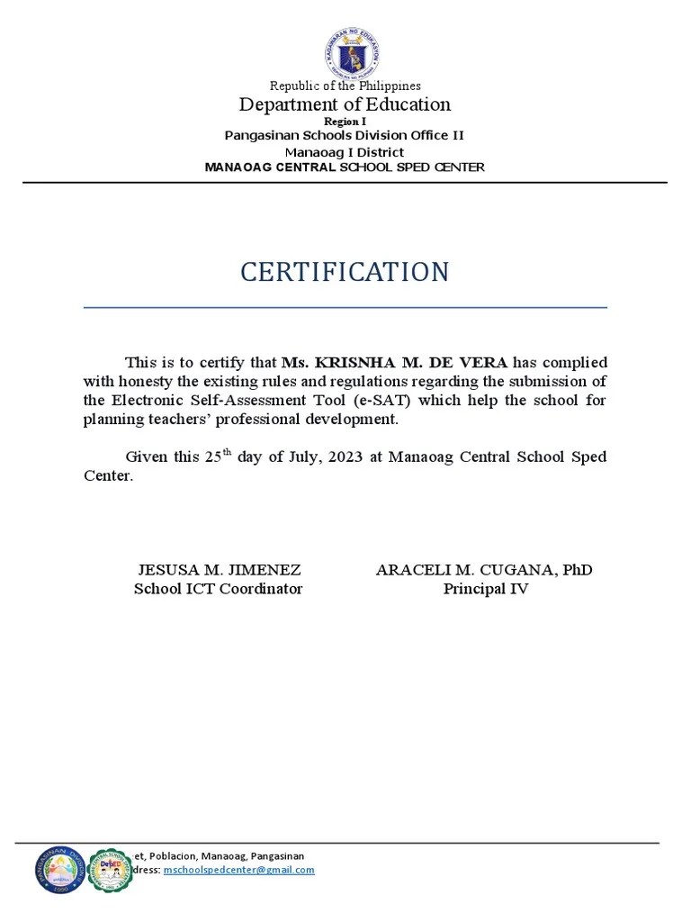 Certification ICT PDF