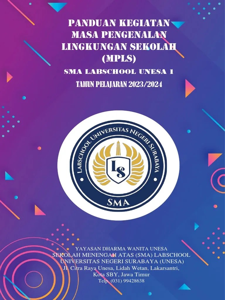 Buku Panduan Mpls 2023 Sma Labschool Unesa 1 PDF