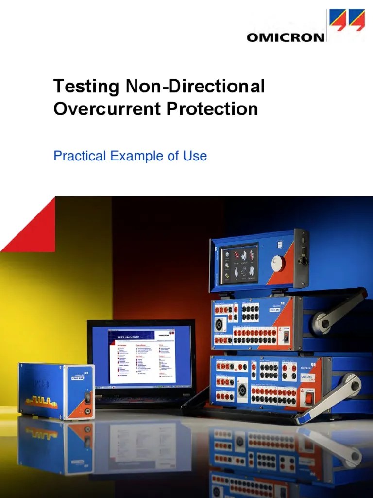 Example Overcurrent OvercurrentNonDirectional | PDF