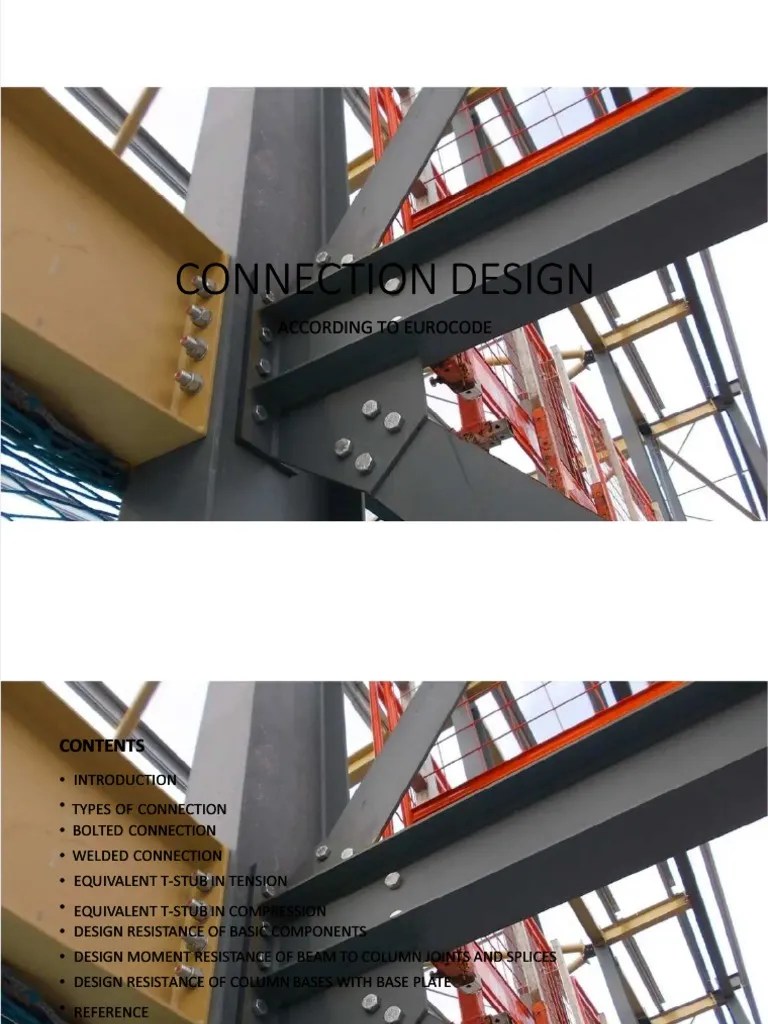 Connection Design Eurocode Compress PDF