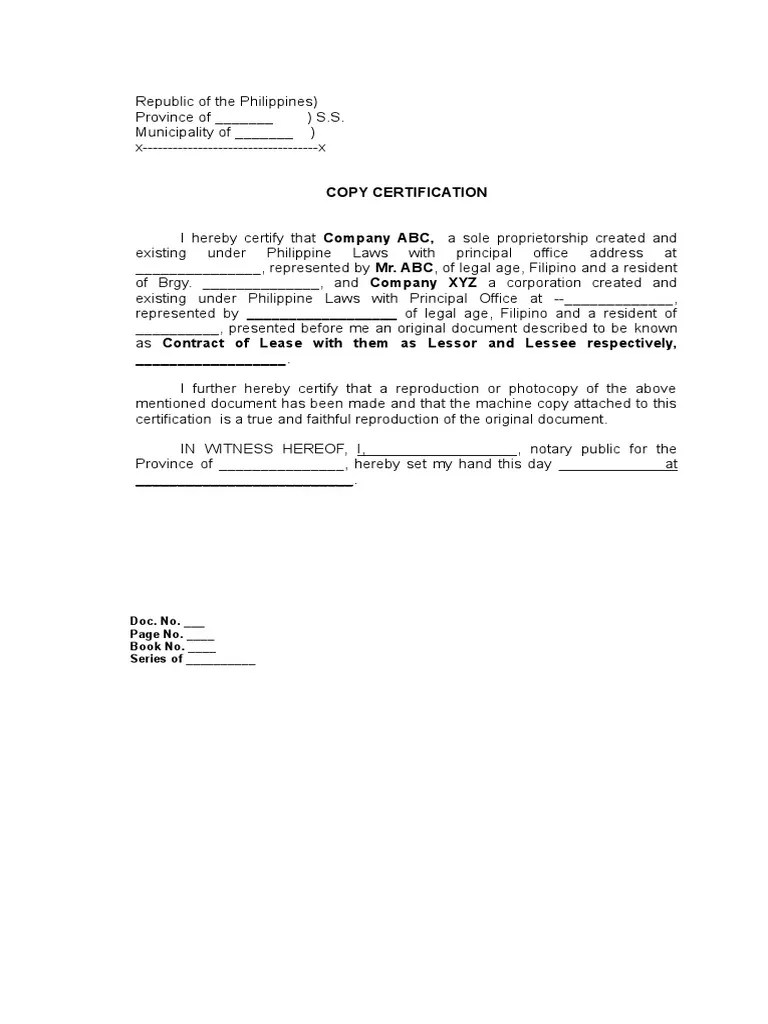 Draft Copy Certification PDF