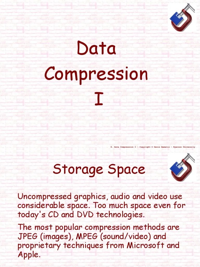 6 Compression PDF Data Compression Code