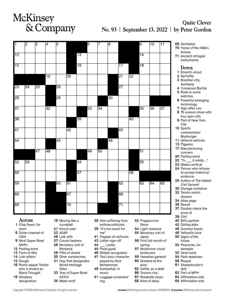 20220913_CrossWord_quiteclever PDF