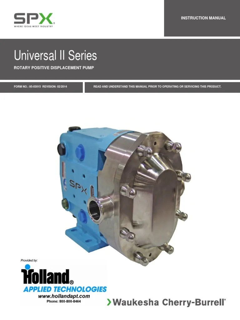 Manual Waukesha Universal 2 PDF