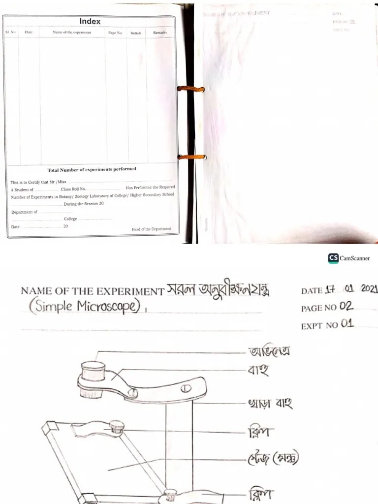 Botany Practical PDF