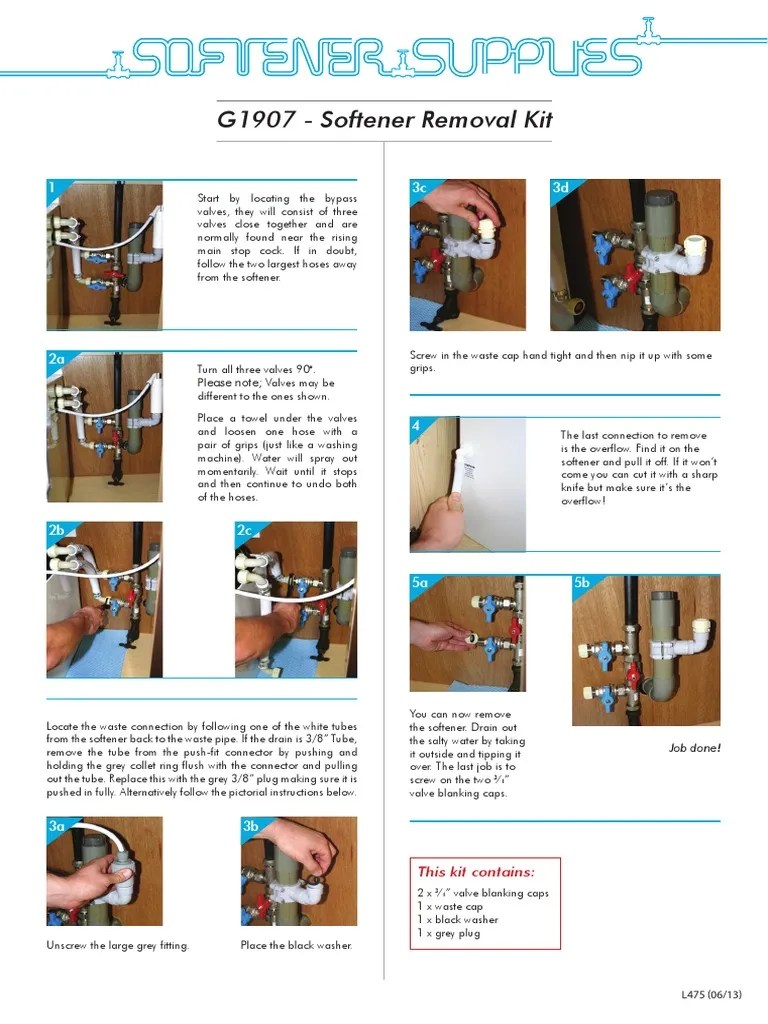Water Softener | PDF | Washing Machine | Industrial Processes